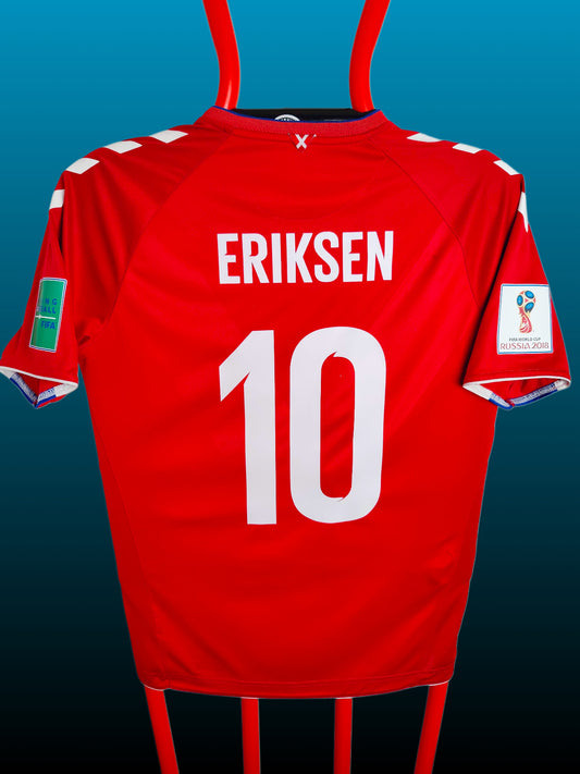 Christian Eriksen Danmark Landsholdstrøje – Str. L (VM 2018)
