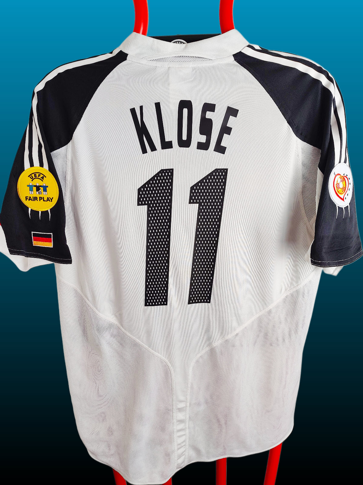 Miroslav Klose Tyskland Euro 2004 Hjemmebanetrøje – Str. XL