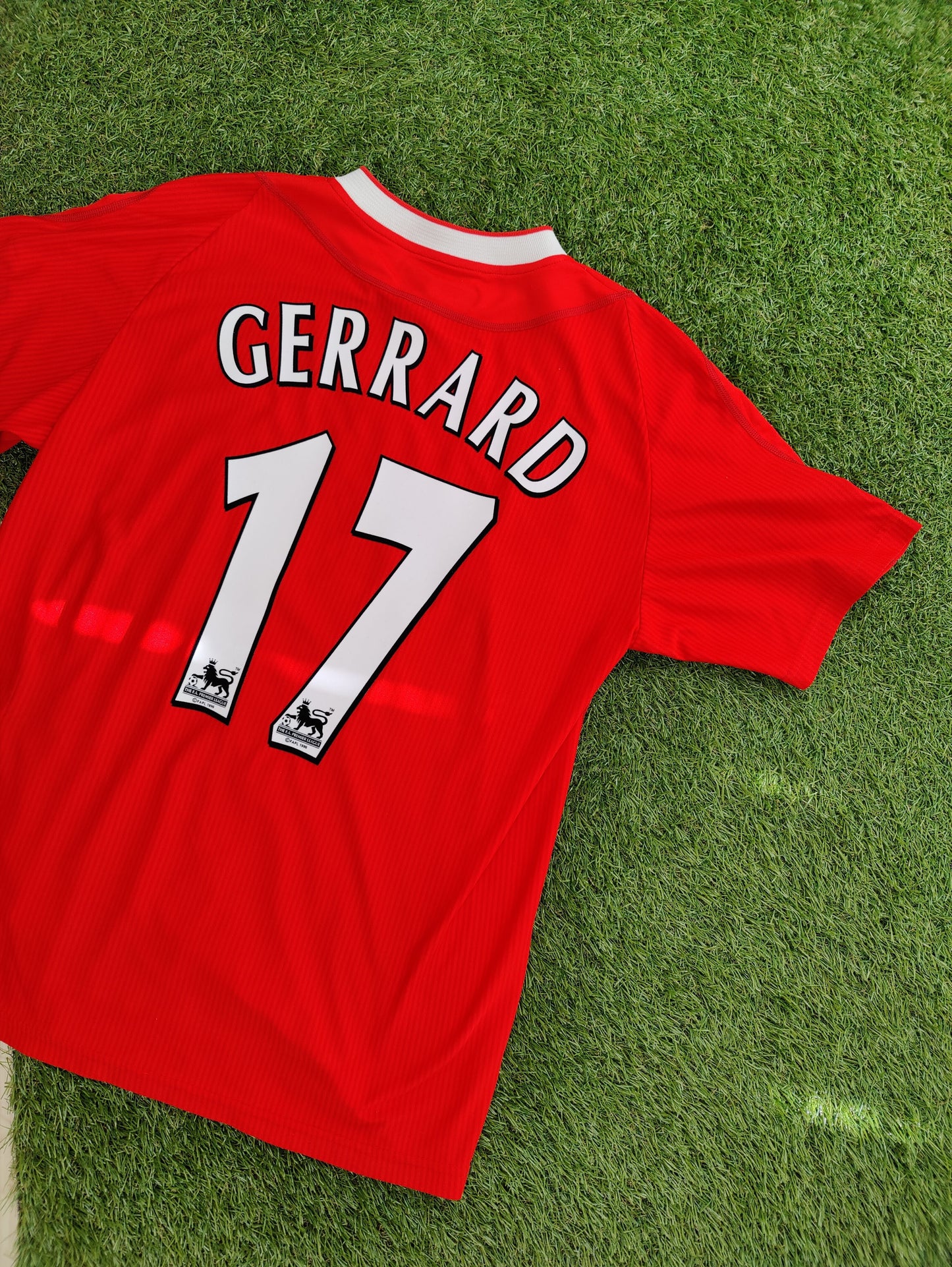 Steven Gerrard Str. L Liverpool Hjemmebanetrøje (2002/04)