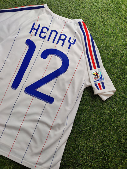 Thierry Henry Str. Medium (M) Frankrig Udebanetrøje – (VM 2010)