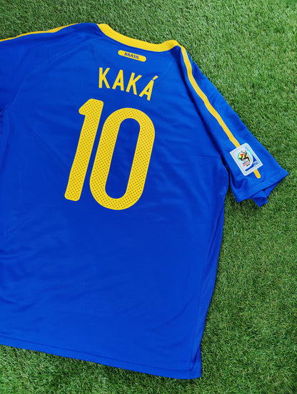 Kaká Str. XL Brasilien Udebanetrøje (VM 2010)