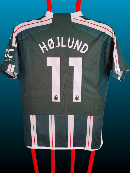 Rasmus Højlund Manchester United Udebanetrøje – Str. M (2023/24)