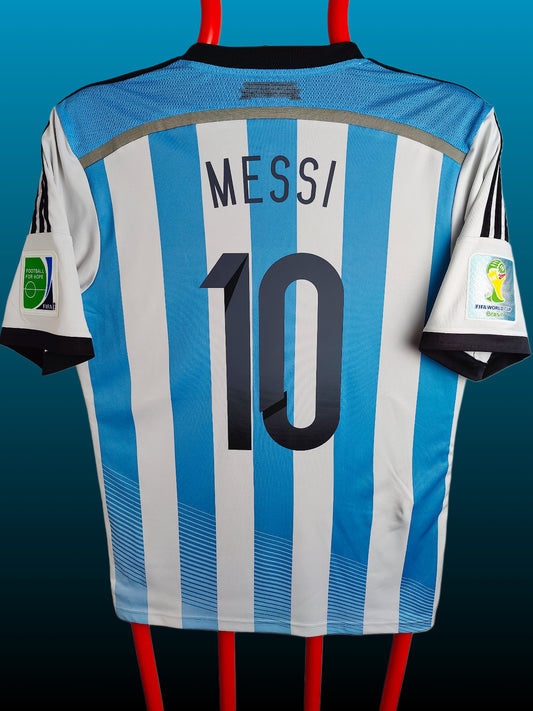Messi Argentina VM 2014 Hjemmebanetrøje Str. L