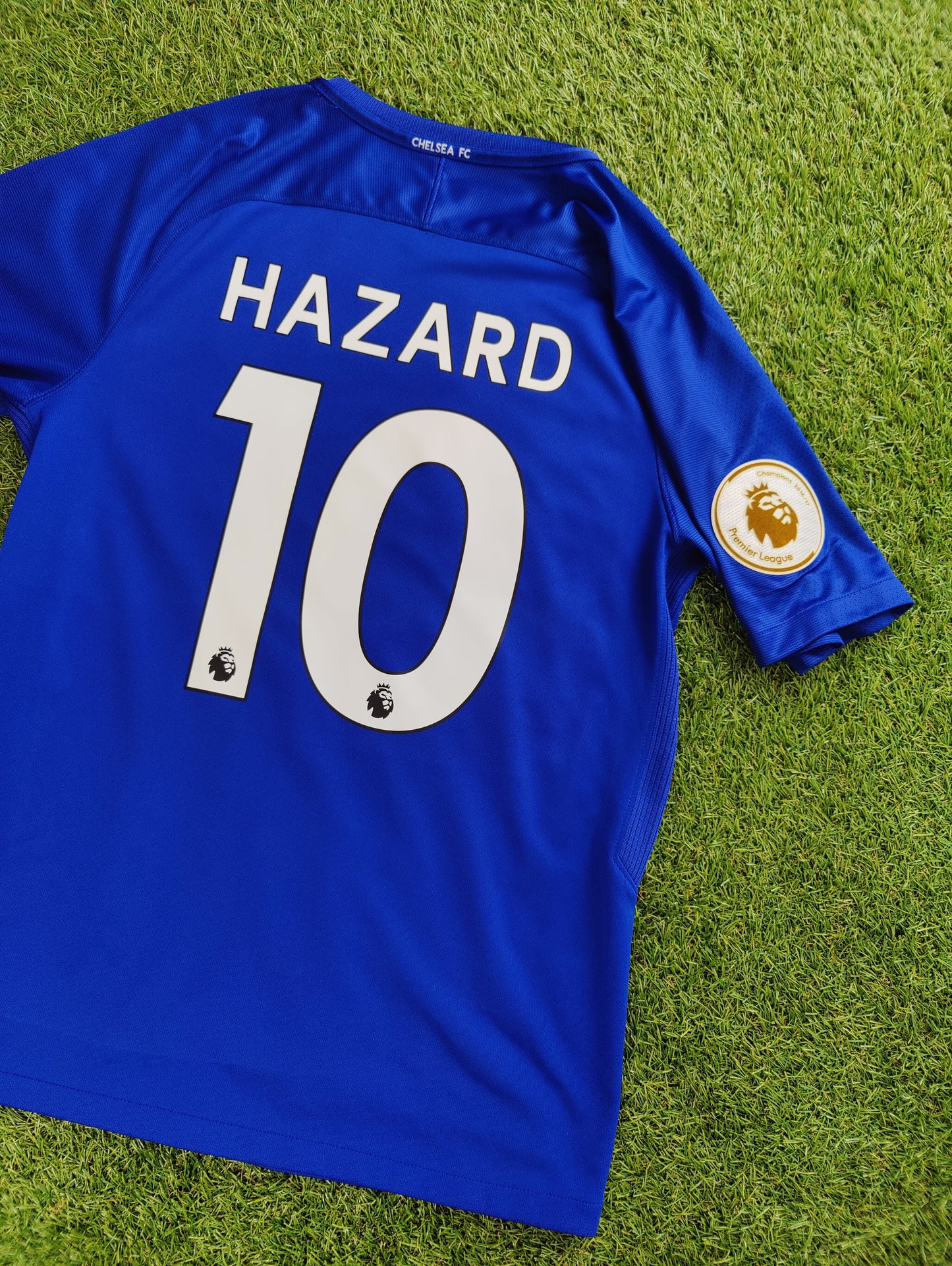 Eden Hazard Str. M Chelsea Hjemmebanetrøje (2017/18)