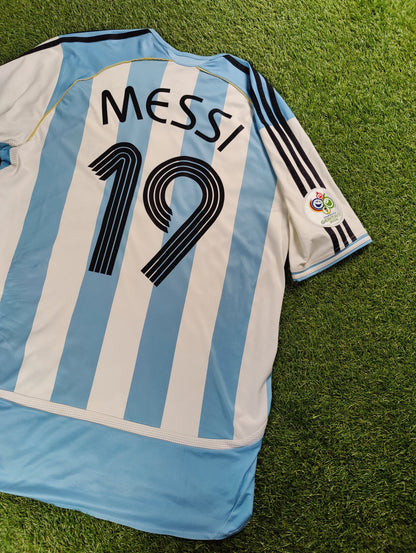 Lionel Messi Str. XL Argentina Hjemmebanetrøje (VM 2006)