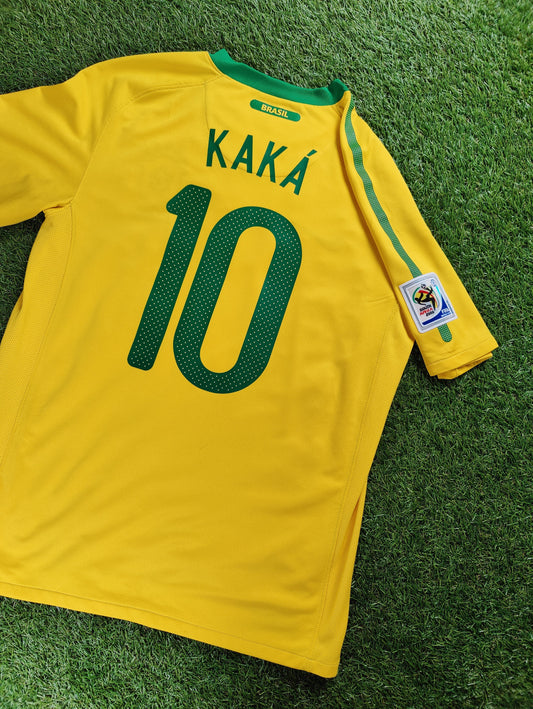 Kaká Str. M Brasilien Hjemmebanetrøje (VM 2010)