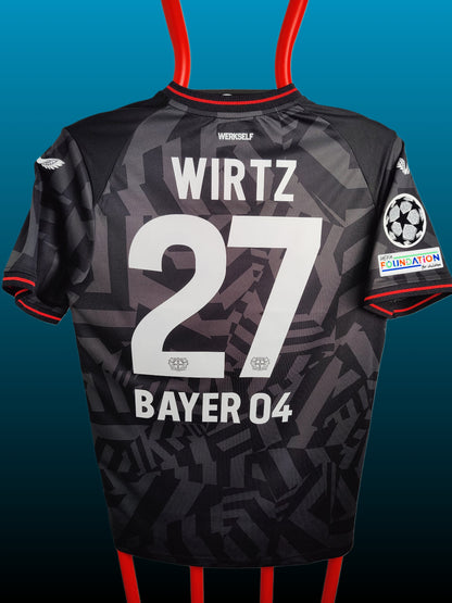Florian Wirtz Bayer Leverkusen Udebanetrøje – Str. L (2022/23)