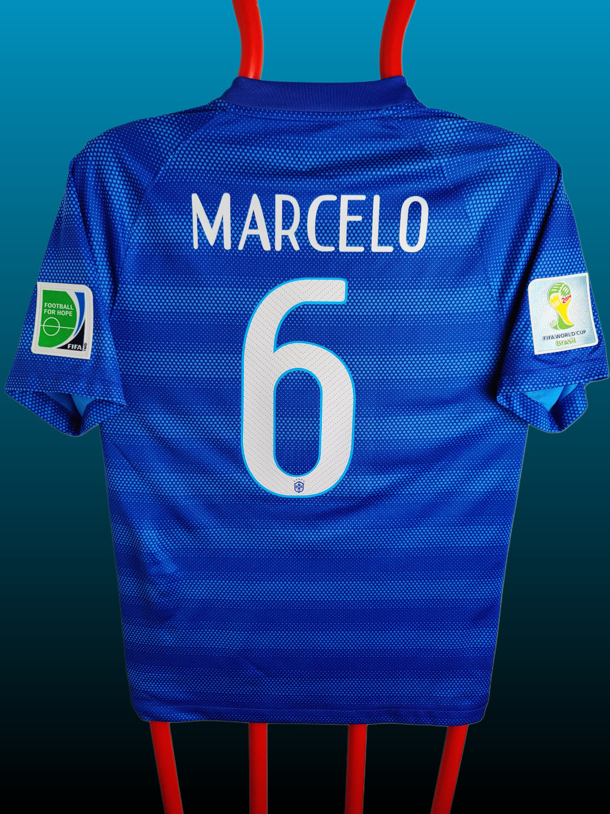 Marcelo Brasilien VM 2014 Udebanetrøje – Str. M