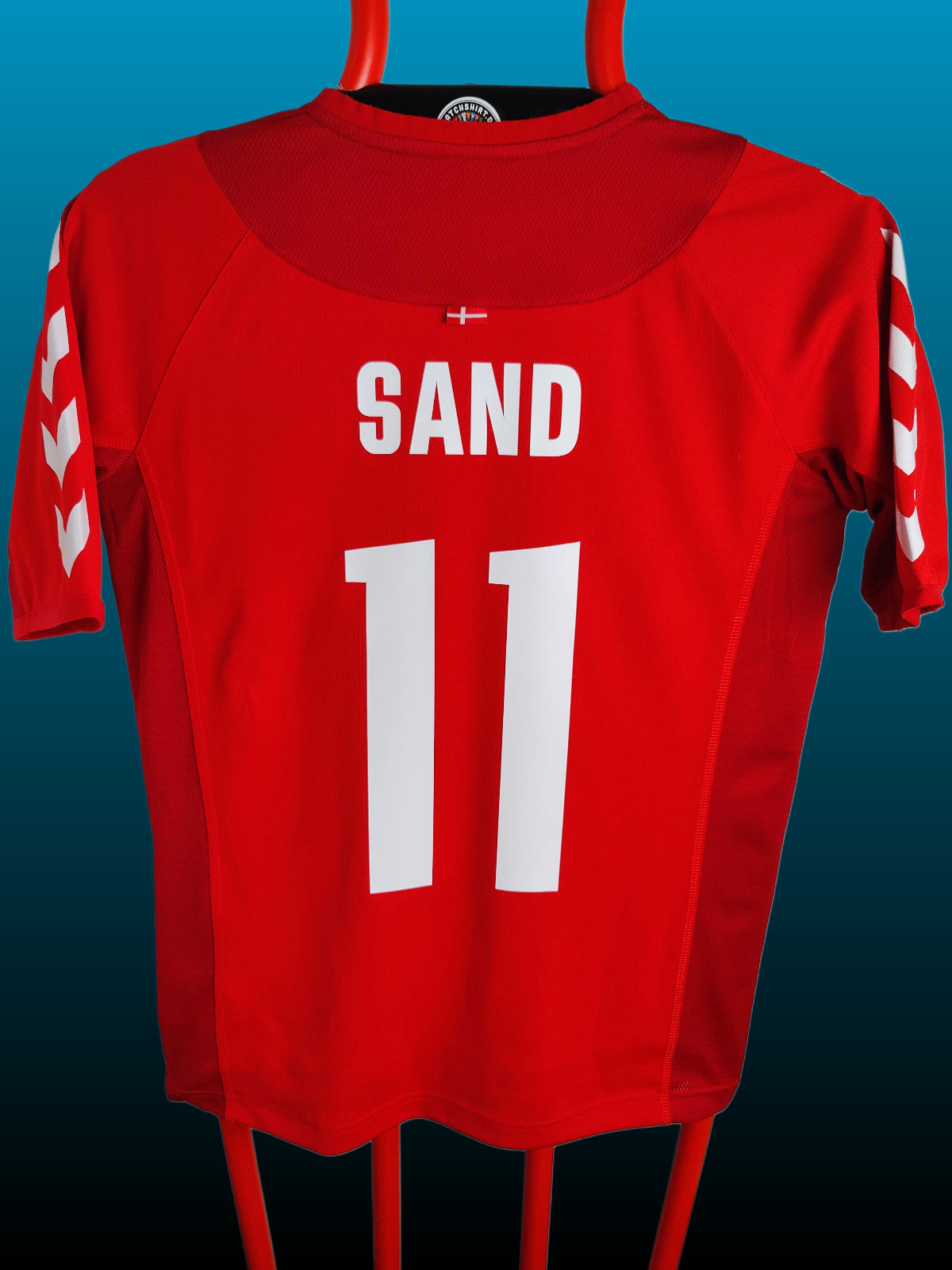 Ebbe Sand Danmark Euro 2004 Hjemmebanetrøje – Str. M