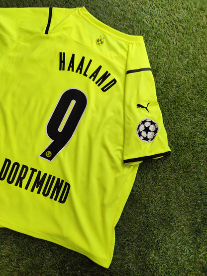 Erling Haaland Str. XL Borussia Dortmund 3. trøje – (2021/22)