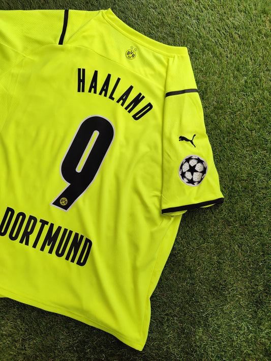 Erling Haaland Str. XL Borussia Dortmund 3. trøje – (2021/22)