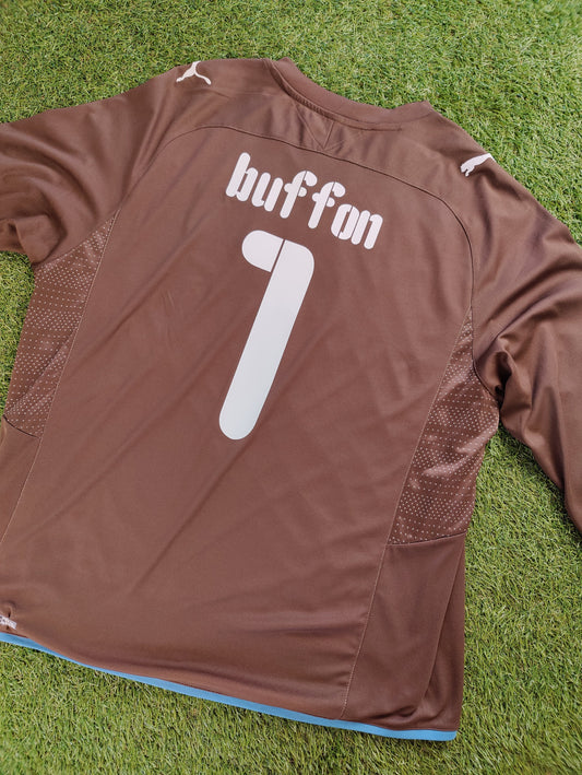 Gianluigi Buffon Str. M Italien Målmandstrøje (Confederations Cup 2009)