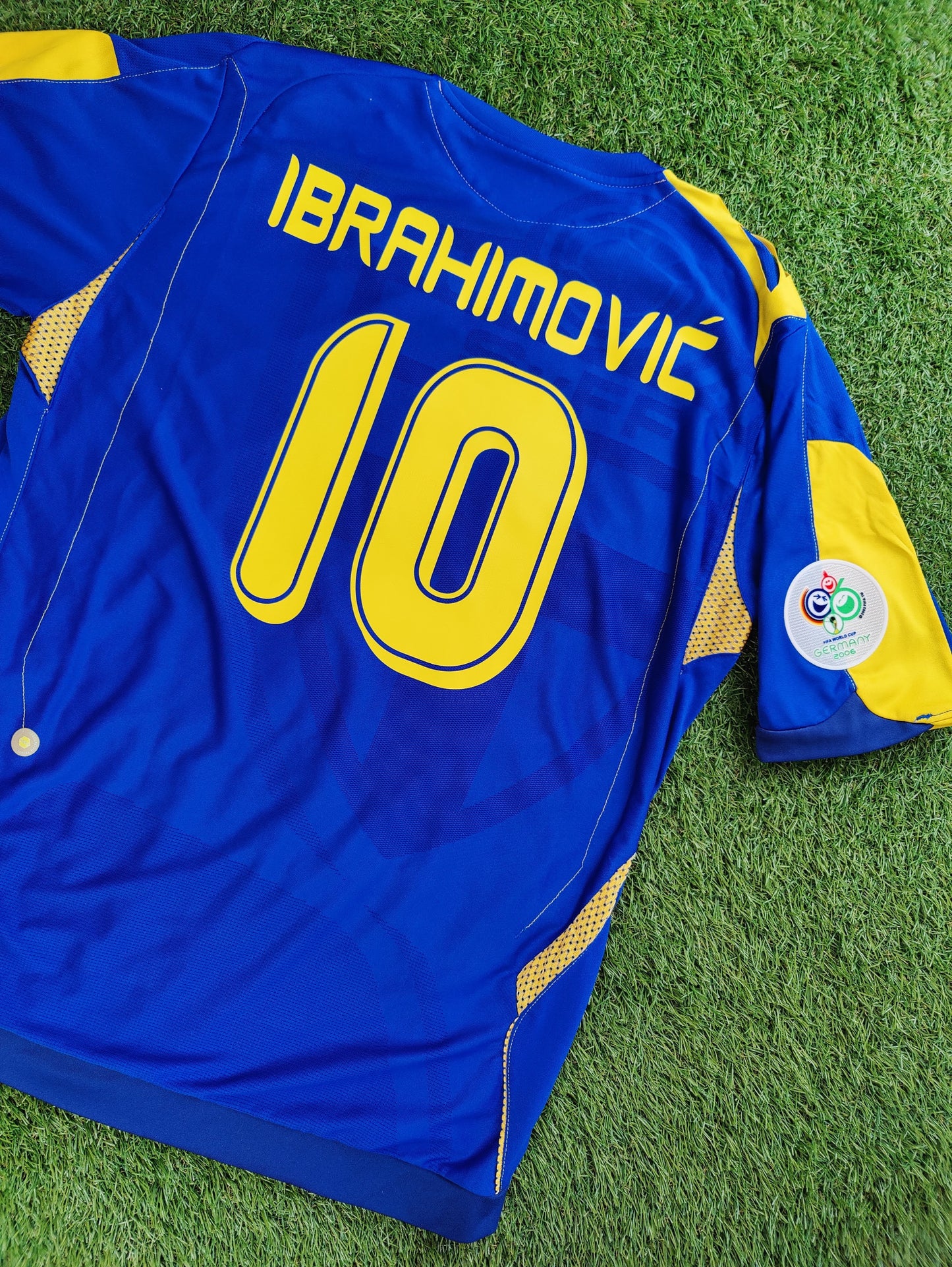 Zlatan Ibrahimović Str. XL Sverige Udebanetrøje (VM 2006)
