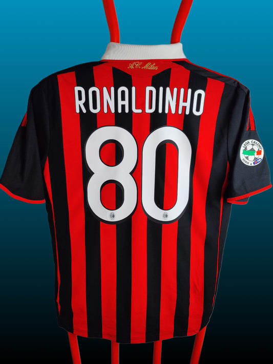 Ronaldinho AC Milan Hjemmebanetrøje 09/10 – Str. L