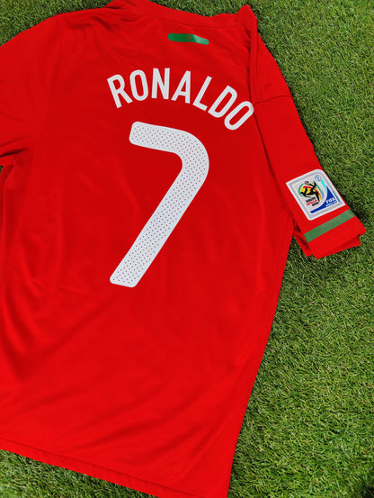 Cristiano Ronaldo Str. M Portugal Hjemmebanetrøje (VM 2010)