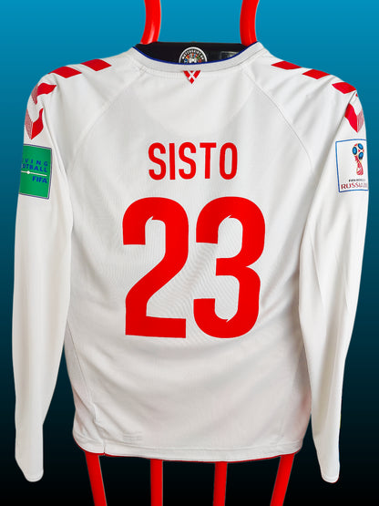 Pione Sisto Danmark VM 2018 Udebanetrøje Langærmet – Str. L