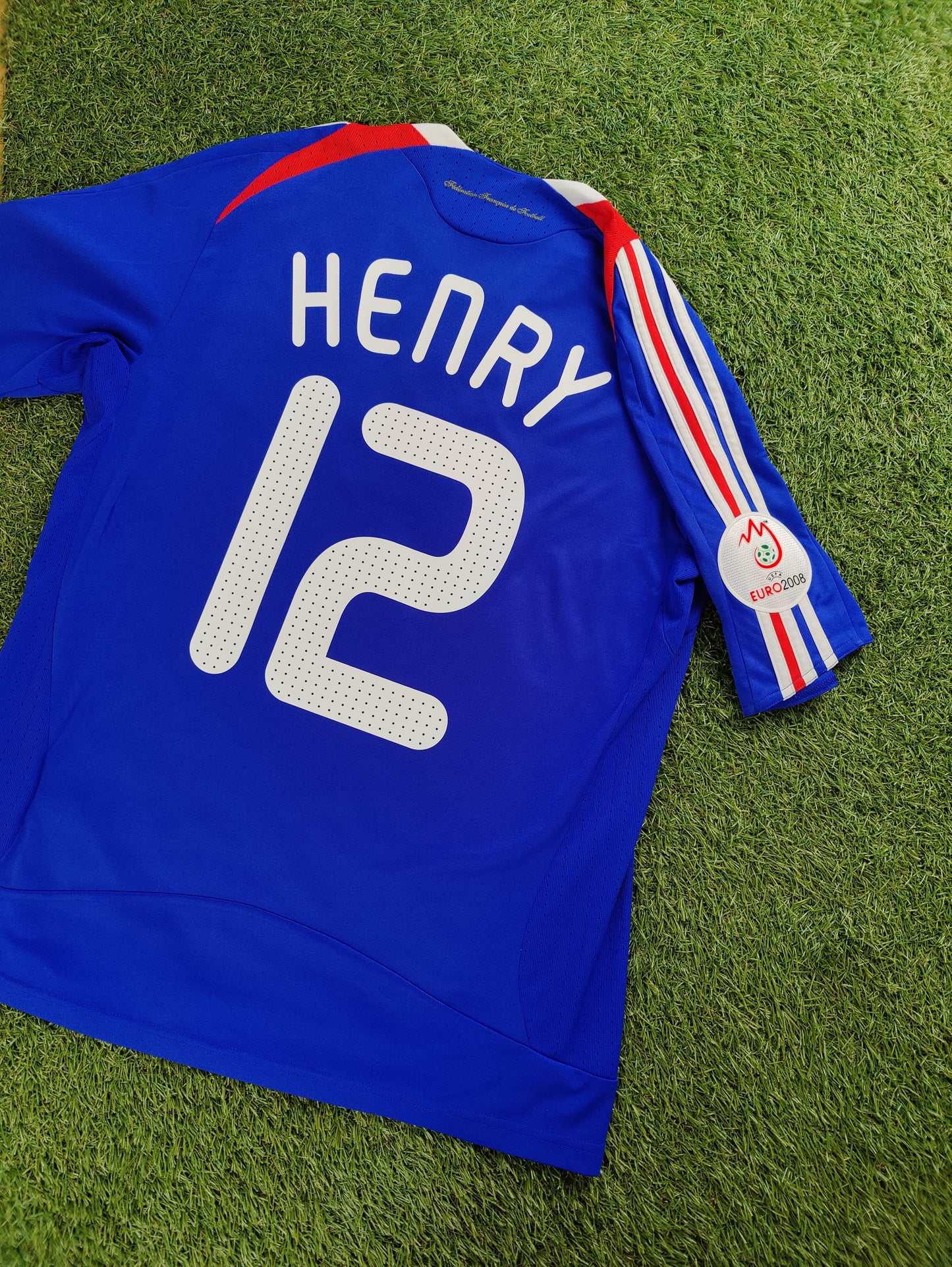 Thierry Henry Str. M Frankrig Hjemmebanetrøje (Euro 2008)