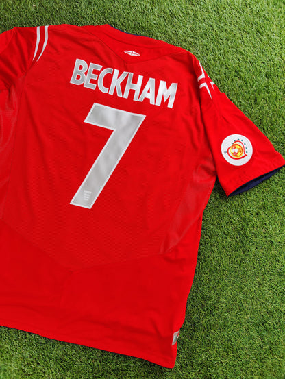 David Beckham Str. L England Udebanetrøje (Euro 2004)