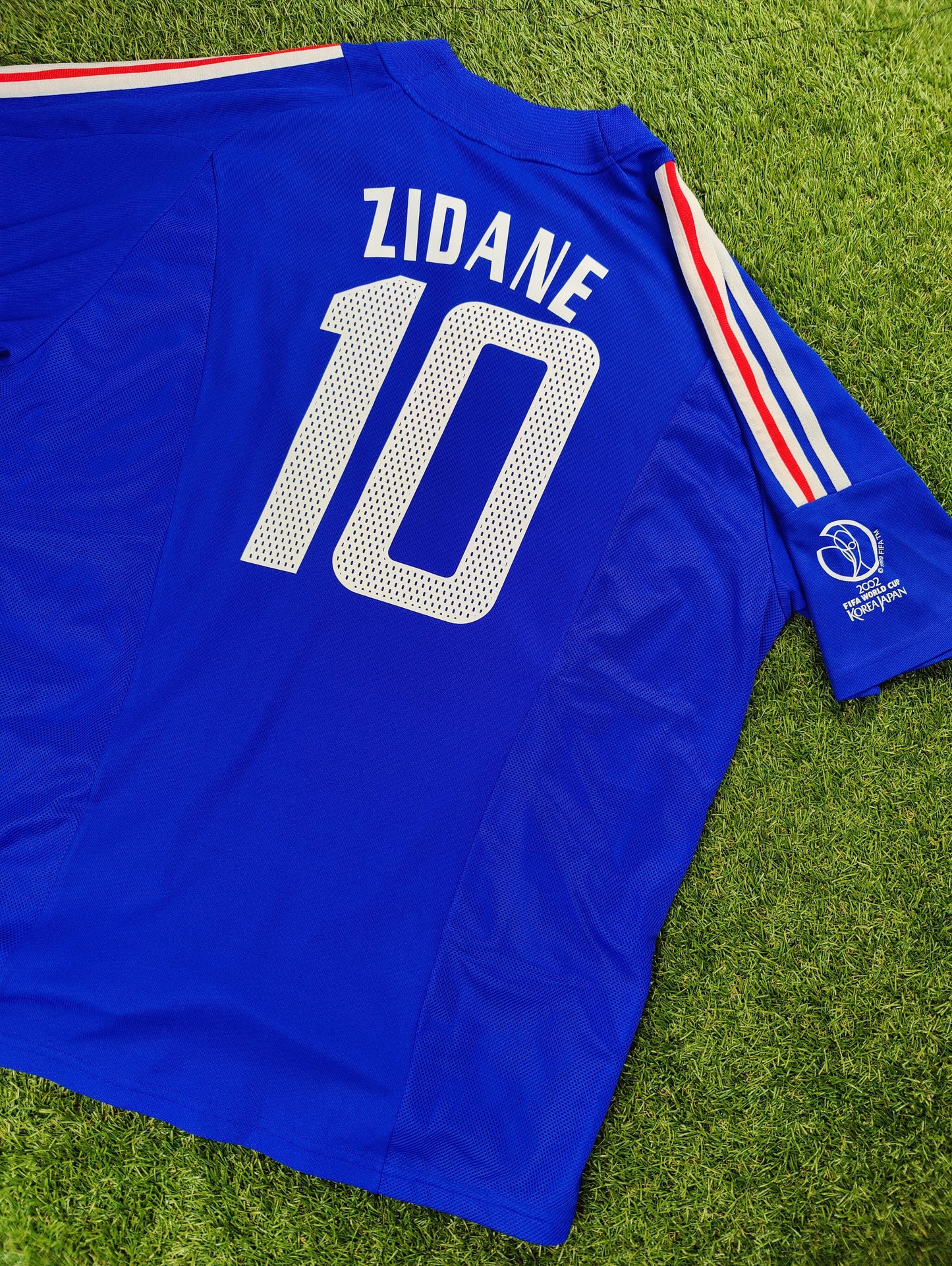 Zinedine Zidane Str. XXL Frankrig Hjemmebanetrøje (VM 2002)