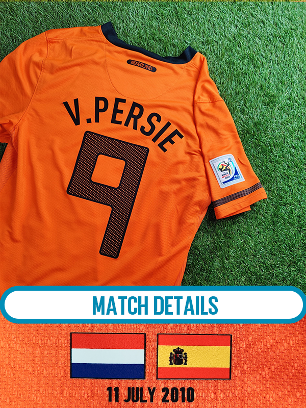 Robin van Persie Str. M Holland vs Spanien – 11. juli 2010 – (VM 2010)