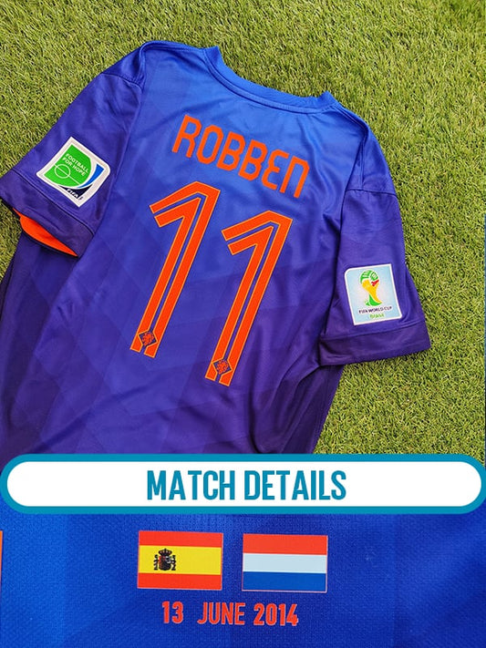 Arjen Robben Str. L Holland vs Spanien – 13.06.2014 – (VM 2014)