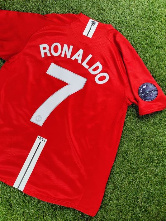 Cristiano Ronaldo Str. L Manchester United Hjemmebanetrøje (2008/09)