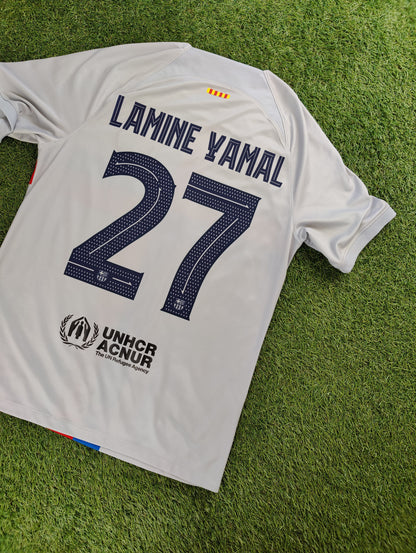 Lamine Yamal Str. M Barcelona 3. trøje (2022/23)