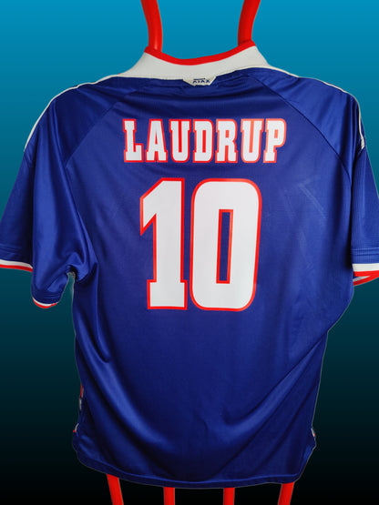 Brian Laudrup Ajax Udebanetrøje – Str. XL (1999/00)