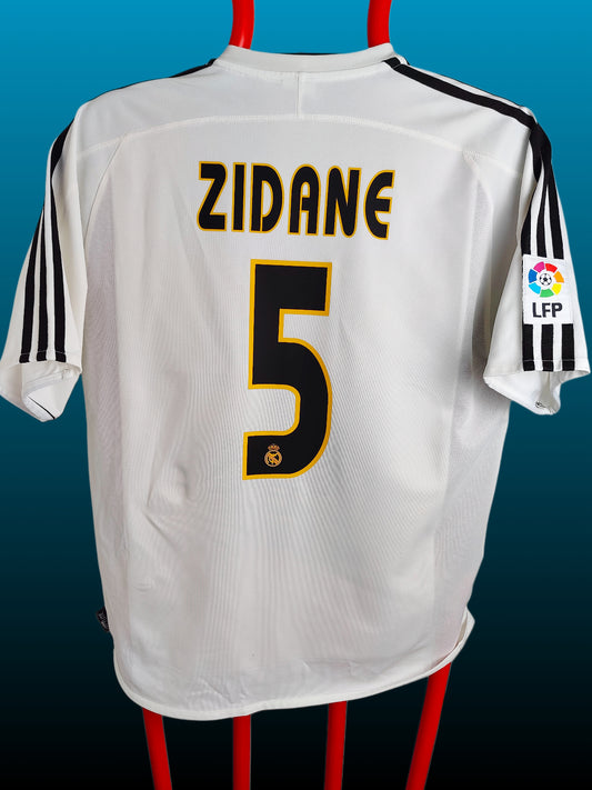 Zinédine Zidane Real Madrid Hjemmebanetrøje – Str. L (2003/04)