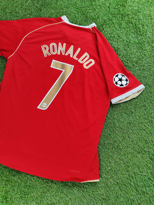 Cristiano Ronaldo Str. L Manchester United Hjemmebanetrøje (2006/07)