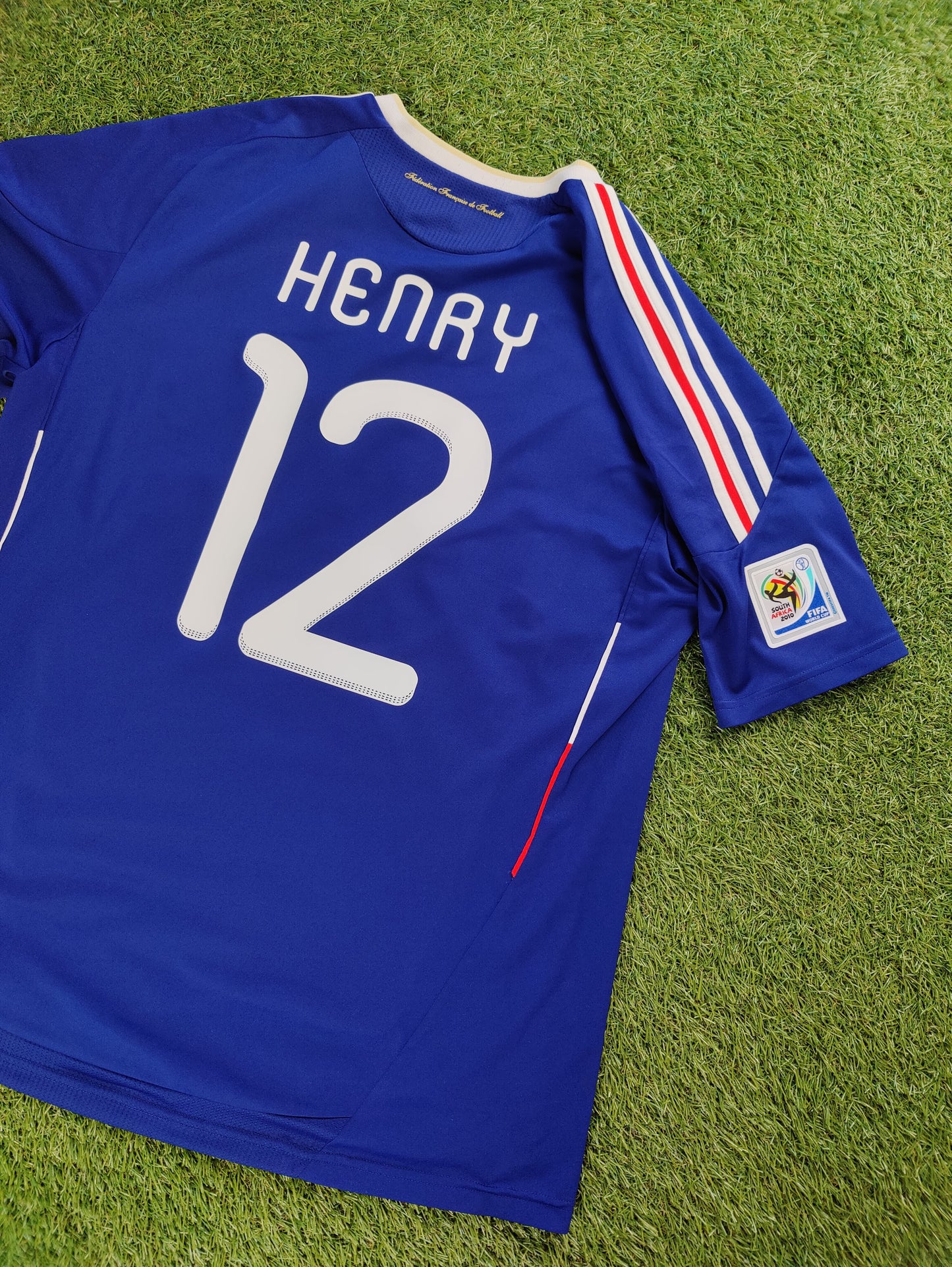 Thierry Henry Str. XL Frankrig Hjemmebanetrøje (VM 2010)