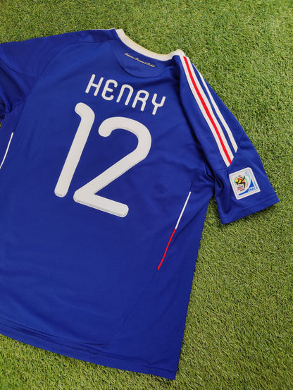 Thierry Henry Str. XL Frankrig Hjemmebanetrøje (VM 2010)