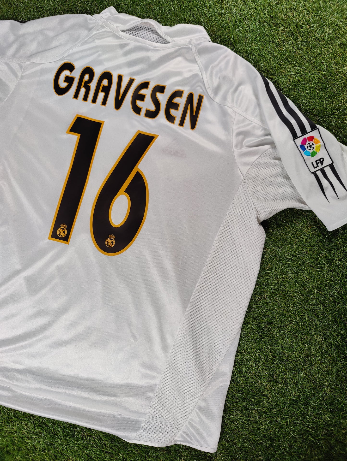 Thomas Gravesen Str. XL Real Madrid Hjemmebanetrøje (2004/05)