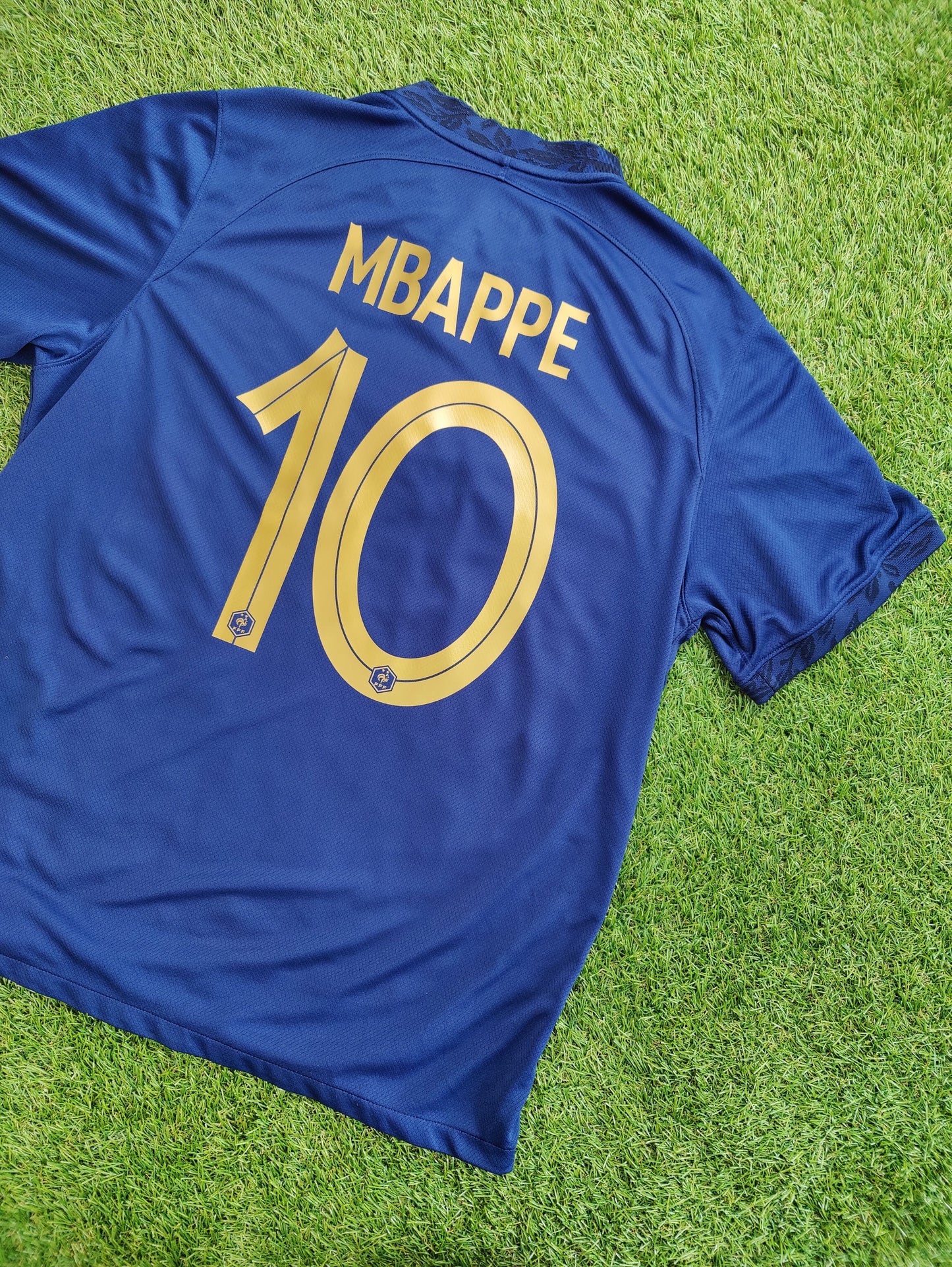 Kylian Mbappé Str. XL Frankrig Hjemmebanetrøje – (VM 2022)