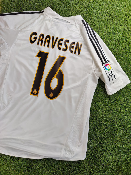 Thomas Gravesen Str. L Real Madrid Hjemmebanetrøje – (2004/05)