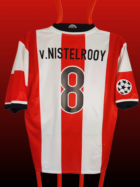 Ruud van Nistelrooy PSV Eindhoven Hjemmebanetrøje – Str. XL (1998/99)