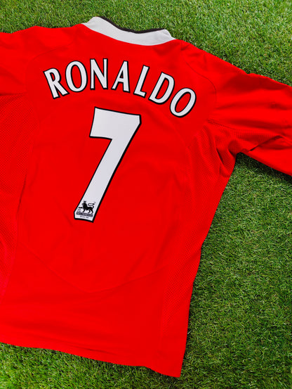 Cristiano Ronaldo Str. L Manchester United Hjemmebanetrøje (2005/06)