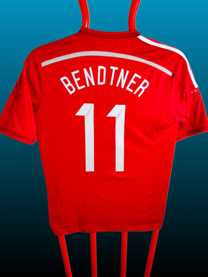 Nicklas Bendtner Danmark Hjemmebanetrøje – Str. M (2014/16)