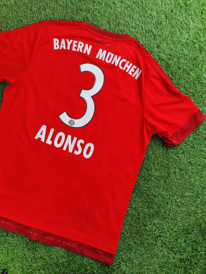 Xabi Alonso Str. L Bayern München Hjemmebanetrøje – (2015/16)
