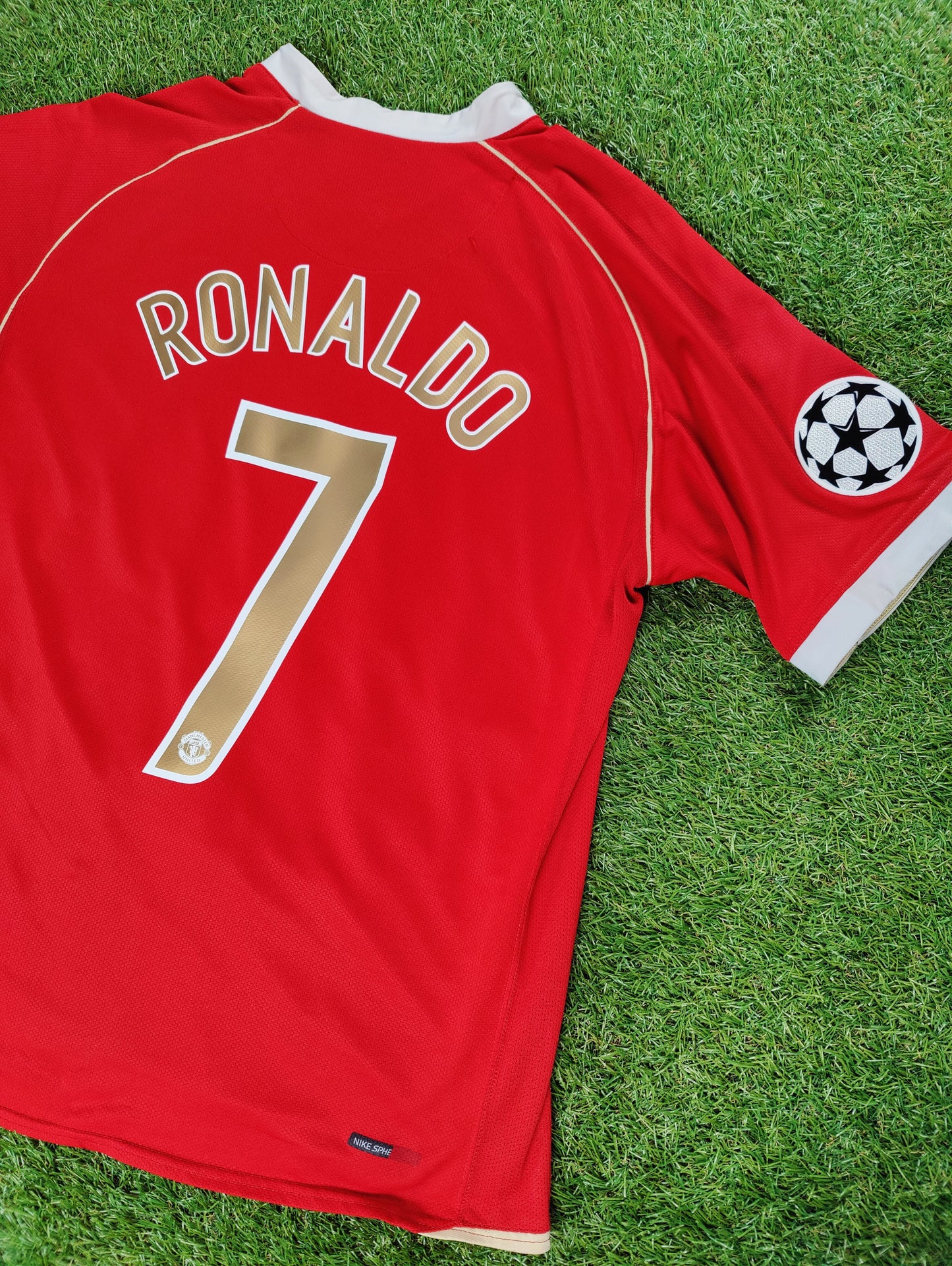 Cristiano Ronaldo Str. M Manchester United Hjemmebanetrøje (2006/07)