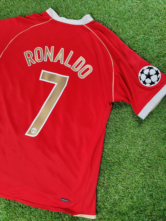 Cristiano Ronaldo Str. M Manchester United Hjemmebanetrøje (2006/07)