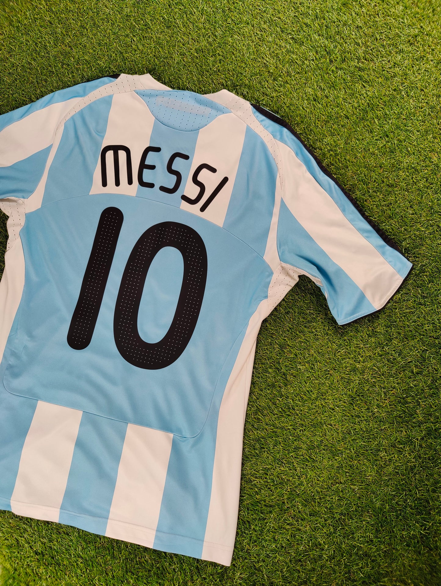 Lionel Messi Str. M Argentina Hjemmebanetrøje (2008)