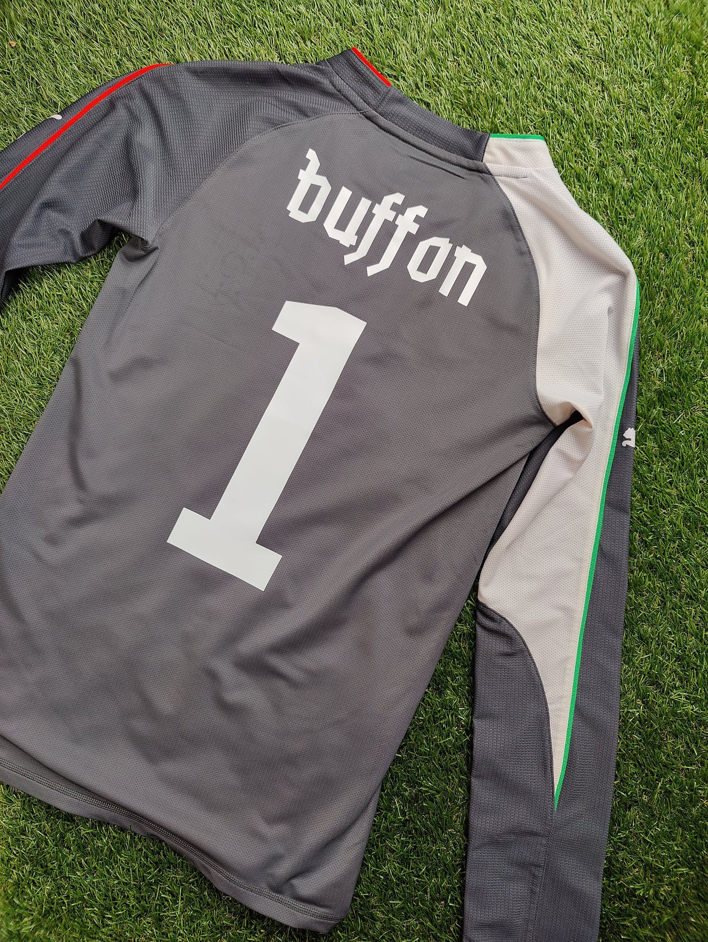 Gianluigi Buffon Str. Medium (M) Italien Målmandstrøje – (VM 2010)