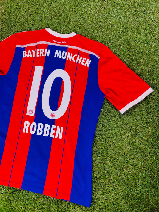 Arjen Robben Str. M Bayern München Hjemmebanetrøje (2014/15)