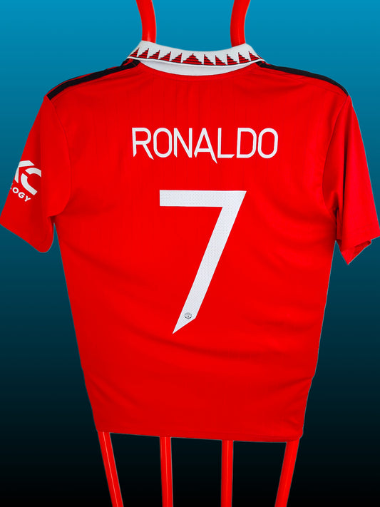 Cristiano Ronaldo Manchester United Hjemmebanetrøje – Str. M (2022/23)