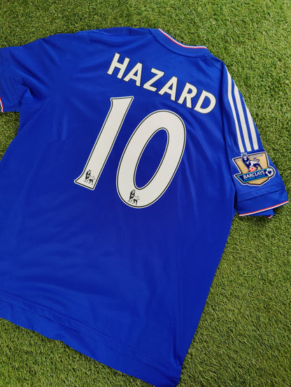 Eden Hazard Str. XL Chelsea Hjemmebanetrøje (2015/16)