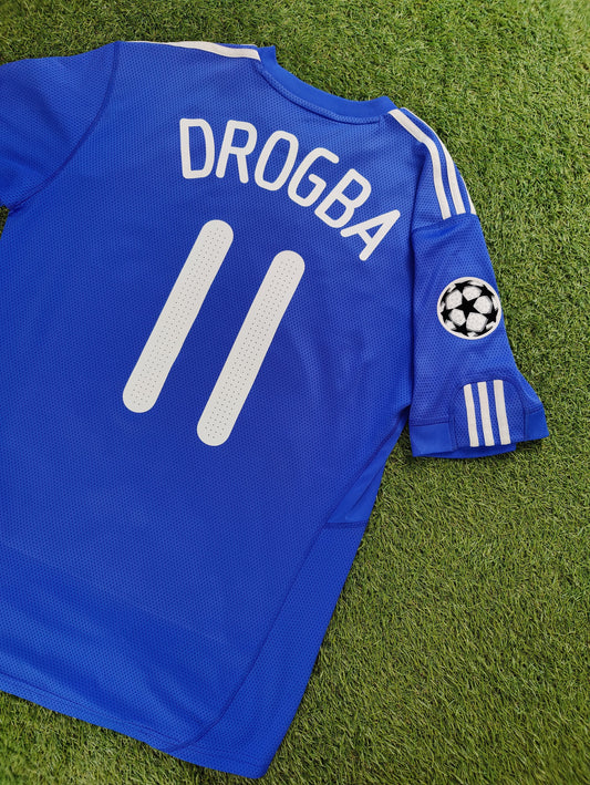 Didier Drogba Str. L Chelsea Hjemmebanetrøje (2009/10)