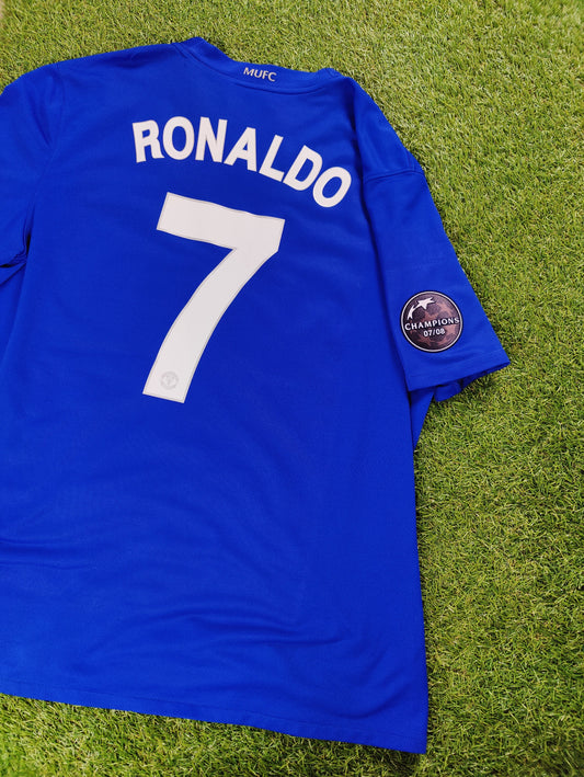 Cristiano Ronaldo Str. XXL Manchester United 3. trøje (2008/09)