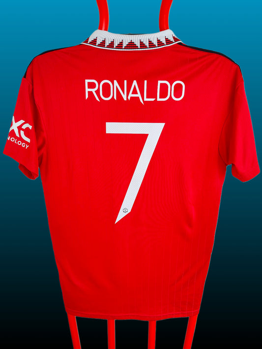Cristiano Ronaldo Manchester United Hjemmebanetrøje – Str. L (2022/23)