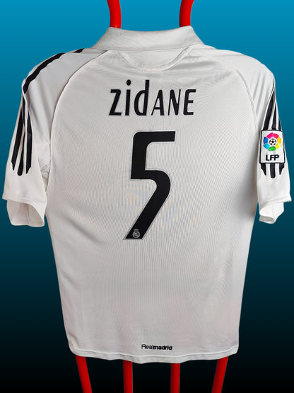 Zinedine Zidane Real Madrid Hjemmebanetrøje 05/06 – Str. M